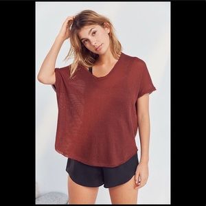 UO Oversized Thermal Tee